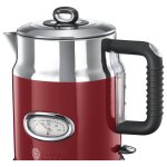 Russell hobbs bouilloire retro rouge 2400 w 1, 7 l