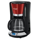 Russell hobbs cafetire colours plus rouge flamme 1100 w 1, 25 l