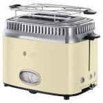 Russell hobbs grille - pain retro crme vintage 1300 w