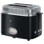 Russell hobbs grille - pain retro noir classique 1300 w