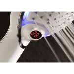 Schtte douchette  main avec lumires led polaris blanc