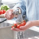 Schtte mitigeur d'vier albatros chrome