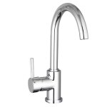 Schütte mitigeur d'évier avec bec verseur rond unicorn chrome Schütte mitigeur d'évier avec bec verseur rond unicorn chrome