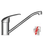 Schtte mitigeur d'vier falcon  basse pression chrome