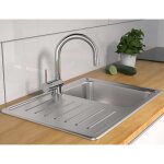 Schtte mitigeur d'vier avec led stella chrome