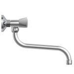 Schtte mitigeur d'vier mural  2 poignes cesti chrome