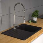Schtte mitigeur d'vier avec ressort en spirale cornwall aspect inox