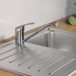 Schtte mitigeur d'vier ultra  basse pression chrome