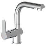 Schtte mitigeur de lavabo avec spray rtractable london chrome