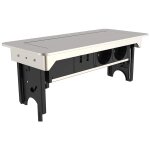 Schtte prise intgre  2 voies e2 noir