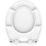 Sch�tte si�ge de toilette slim white duroplast