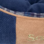Scruffs lit � bo�te pour chien highland bleu xl