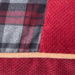 Scruffs lit � bo�te pour chien highland rouge m