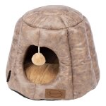 Scruffs & tramps lit pour chats knightsbridge 48x38 cm marron