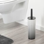 Sealskin brosse de toilette support noir speckles 361890519