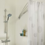Sealskin rail pour rideau de douche umbrella