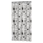 Sealskin rideau de douche cactus 180x200 cm gris