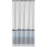 Sealskin rideau de douche marrakech 180 cm bleu