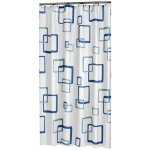 Sealskin rideau de douche retro 180x200 cm bleu