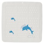 Sealskin tapis antidérapant montreal 55x55 cm bleu et blanc Sealskin tapis antidérapant montreal 55x55 cm bleu et blanc