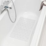 Sealskin tapis de bain antidrapant leisure 40 x 70 cm transparent