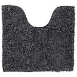Sealskin tapis de toilette misto coton 55x60 cm noir et blanc
