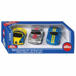 Siku ensemble de voitures de sport 3 pcs Siku ensemble de voitures de sport 3 pcs