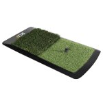 Sklz tapis de frappe de golf launch pad vert