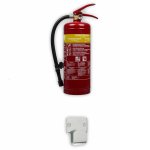 Smartwares extincteur  mousse 3 l classe ab acier fex - 15230