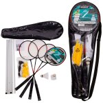 Sportx ensemble de badminton avec filet