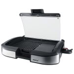 Steba gril de barbecue de table lectrique vg 195 noir / argent 2200 w