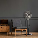 Steba ventilateur sur pied 50 w argent