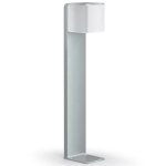 Steinel borne d'clairage  capteur gl 80 led ihf cubo argent 055486