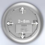 Steinel plafonnier  capteur dl vario quattro led ww argent 035440