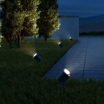 Steinel projecteur d'extrieur capteur spot garden sensor connect noir