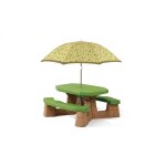 Step2 table de pique - nique avec parasol