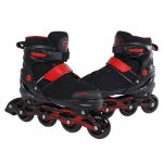 Street rider patins  roues alignes rglables noir pointure 33 - 37