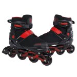 Street rider patins  roues alignes rglables noir pointure 38 - 42