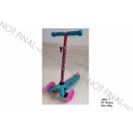 Street rider trottinette  3 roues avec guidon rglable abec 7 rose