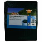 Summer fun couverture de piscine d'hiver ovale 525 cm pvc vert