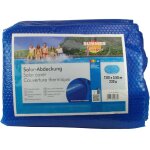 Summer fun couverture solaire de piscine d't ovale 700x350cm pe bleu