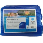Summer fun couverture solaire de piscine d't rond 450 cm pe bleu