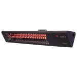 Sunred chauffage mural de patio royal diamond smart dark 2500w carbone