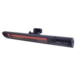 Sunred chauffage mural royal diamond dark 2000 w carbone noir