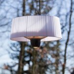Sunred chauffage suspendu artix compact 1500w halogne blanc artixc - hw
