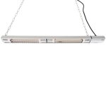 Sunred chauffage suspendu royal diamond 3000 w argent