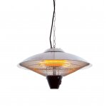Sunred chauffage suspendu sirius 2100 w halogne argent ce09