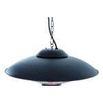 Sunred chauffage avec tlcommande sirius 2100 w halogne noir ce09b