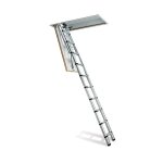 Telesteps echelle tlescopique pour grenier noir 2, 5 - 3 m