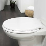 Tiger abattant wc  fermeture en douceur burton blanc 251460646